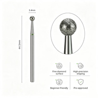 Evolisse – Embout de ponceuse à ongles diamanté haut de gamme, 35000 grains, kit de manucure professionnel en acier inoxydable, résistant à la chaleur, personnalisable