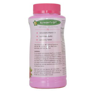 Kadınlar için Vitamin ile OEM ODM çilek Gummies saç, cilt ve tırnak sağlık biyotin saç tırnak cilt büyüme Gummies destekler - Product Image 4