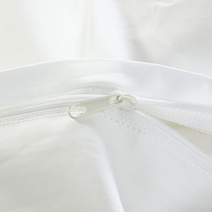 Alenhome Okara Duvet Cover <strong>Set</strong> 100% Cotton Sateen Contrasted Panel Border Soft Luxury Breathable Duvet Cover <strong>Set</strong> - Product Image 6