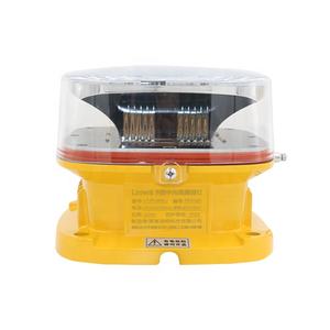 Luz de Obstrucción de Aviación Profesional de Intensidad Media Tipo B, Torre de Aviación LED con IP67 Rojo, Ángulo de Haz de 360 Grados - Product Image 2