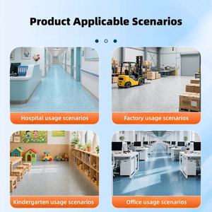 Revêtement de sol <span class=keywords><strong>en</strong></span> vinyle SPC PVC <span class=keywords><strong>en</strong></span> rouleau, aspect bois, tapis de sol imperméable pour la maison, les salles de sport commerciales, les terrains de sport, les terrasses extérieures, les hôpitaux - Product Image 3