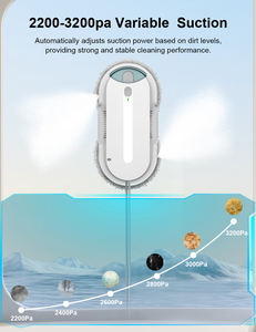 Moteur brushless robot nettoyeur de vitres automatique intelligent aspirateur lave-vitres 4 en 1 robot portable pour nettoyer les vitres - Product Image 6