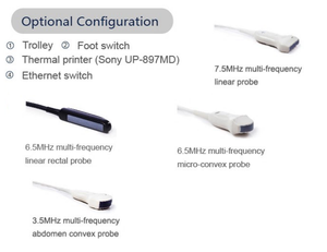 Echografie Scanner Machine ODU-5 Oftalmische Ab Scan Hoge Biometrie Nauwkeurigheid Optica Instrumenten Oogheelkunde Echografie - Product Image 5