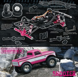 RGT 136100 PRO 1/10 Camion RC Crawler 4x4 tout-terrain sans balais avec améliorations métalliques, véhicule électrique d'escalade, modèle de qualité professionnelle RTR - Product Image 6