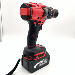 Lithium Electric Drill 21V Brushless Motor Variable Speed Cordless <b>Power</b> <b>Tool</b> With Two Batteries And Charger For Household Use - Product Image 3