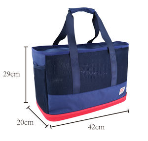 Portable Casual Solid Nylon Small Pet <b>Backpack</b> Designed for Everyday Use with Zipper Maximum Load 5kg <b>Carrier</b> House Type - Product Image 6