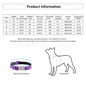 Personalized custom collar diving material <b>dog</b> <b>leash</b> Teddy Corgi neck ring large and medium <b>dog</b> neck cover large <b>dog</b> - Product Image 2