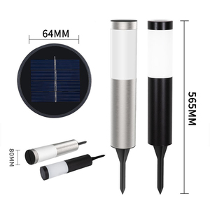 Nouvelle arrivée prix de gros <span class=keywords><strong>solaire</strong></span> extérieur jardin lumières LED parc patio cour passerelle cylindre rétro pelouse <span class=keywords><strong>lampe</strong></span> - Product Image 5