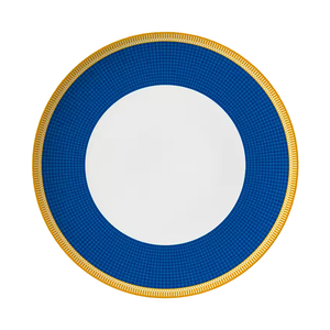 Table Ware <b>Dinnerware</b> <b>Sets</b> Nordic Ceramic Dining Plates Pastel Colour Luxury Dinner <b>Set</b> Royal Blue Gold Rim Plates - Product Image 3