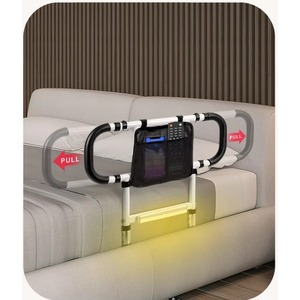 Bed Rails Elderly Bedside Handrail Railing Get Aid Anti-fall Bed Fence Guardrail Nursing Bed Accessories - Product Image 2