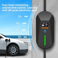 Pistolet de recharge standard UE, chargeur domestique AC pour VE, Type 2, 32A/7kW, portable, spécification US 16A, fabriqué en Chine
