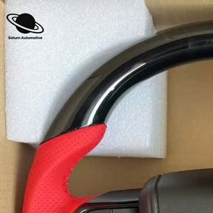 Volante Negro Piano para <span class=keywords><strong>Lexus</strong></span> <span class=keywords><strong>500h</strong></span> LC 500 2016-2026, Mejora Interior, Volante Personalizado de Fibra de Carbono - Product Image 3
