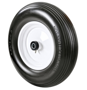 Rueda de PU Fabricada en Vietnam 4.8/4.00-8, Antipinchazos, para Carretilla de Jardín, Repuesto para Carretilla, Material de Acero, Ruedas para Vagoneta de Jardín - Product Image 3