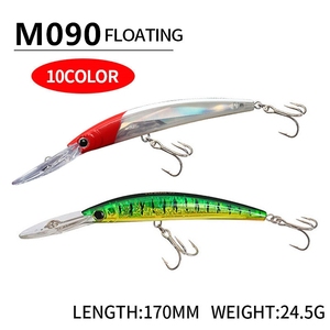 Esche Artificiali Top Right M090 170mm 24.5g da Traina con Paletta <span class=keywords><strong>per</strong></span> Grandi Profondità in Acqua Salata <span class=keywords><strong>per</strong></span> Tonno e GT Pesca Jerkbait - Product Image 2