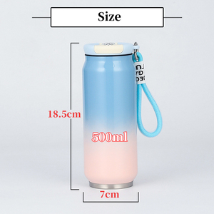 TY Logotipo personalizado Botella 500ml <span class=keywords><strong>de</strong></span> <span class=keywords><strong>agua</strong></span> aislada por sublimación Tazas <span class=keywords><strong>de</strong></span> café al vacío <span class=keywords><strong>de</strong></span> doble pared <span class=keywords><strong>Termos</strong></span> - Product Image 4
