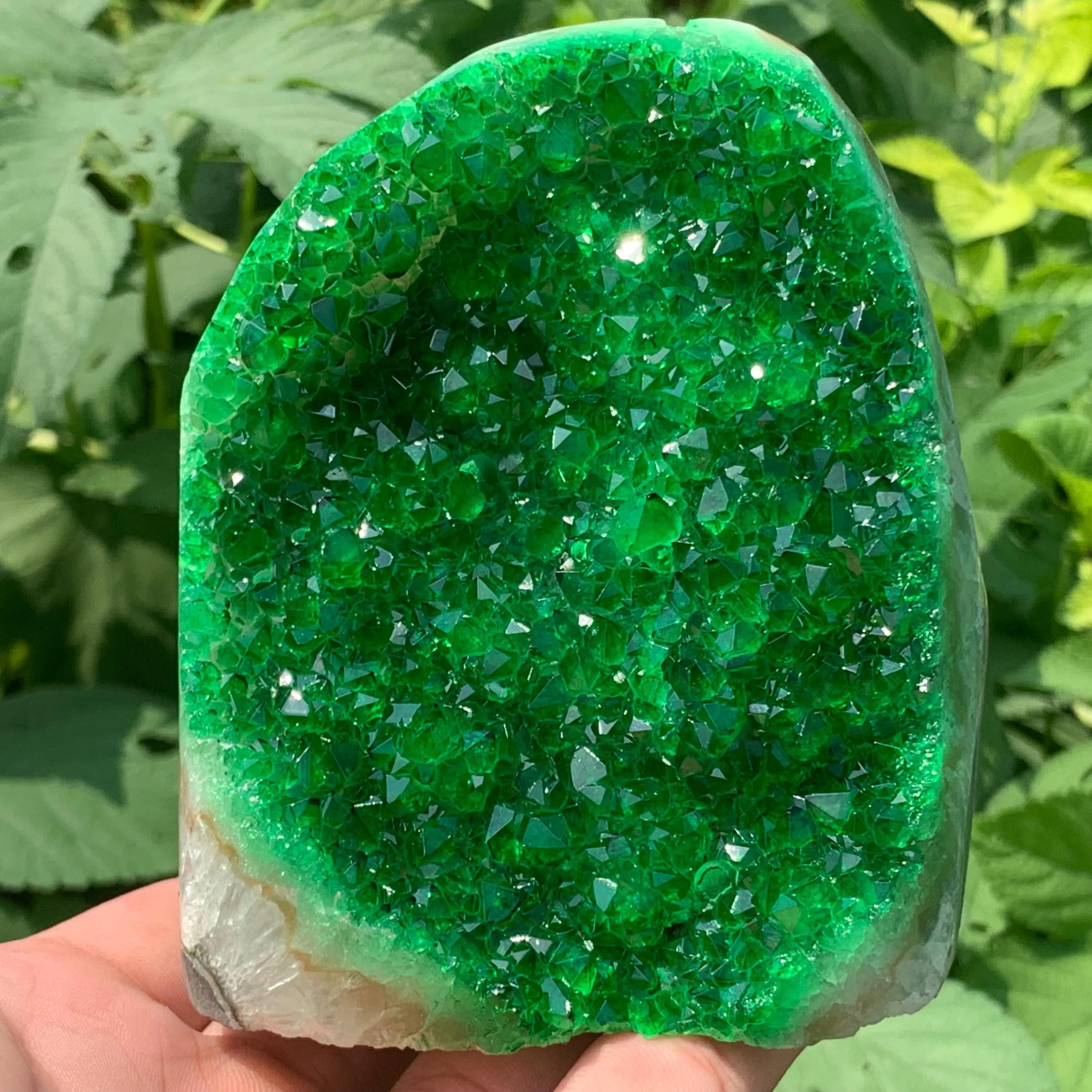 Green Geode Quartz