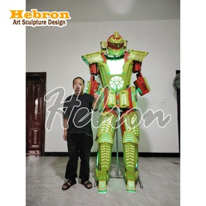 Nuevo Traje de Robot LED para Adultos, Disfraz de Robot LED para Fiestas, Robot con Cañón de CO2 LED - Product Image 3