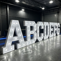 Lettres lumineuses LED personnalisées, enseignes « Love », numéros de mariage personnalisés, numéros géants lumineux, enseigne logo décorative extérieure