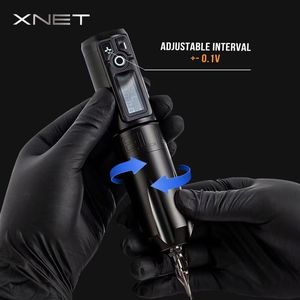 <span class=keywords><strong>XNET</strong></span>-pluma de tatuaje inalámbrica, pistola de tatuaje con batería de 1950m mAh, Motor sin escobillas de potencia inalámbrica, máquina de tatuaje de 4mm - Product Image 6