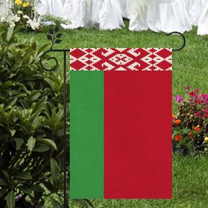 Drapeau de la Biélorussie, extérieur, <span class=keywords><strong>en</strong></span> lin de haute qualité, 12*18 pouces, plus de styles pour vous de choisir - Product Image 5