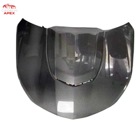 Capot en fibre de carbone style ZL1 pour Chevrolet Camaro 2016-2023, capot moteur en carbone avec évents personnalisés
