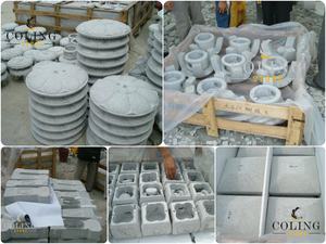 Ornement de jardin en granit gris LA235, lanternes en pierre G603, lanternes en pierre japonaises <span class=keywords><strong>Yukimi</strong></span> Senyuji - Product Image 4