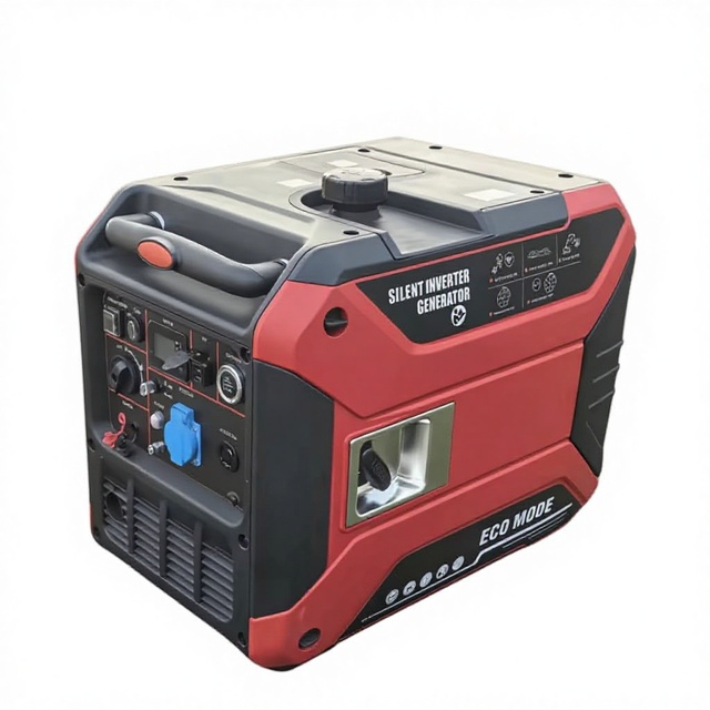 Super Silent Gasoline Inverter Generator 8KW Portable Soundproof Multi Function Outlet Fuel Efficient
