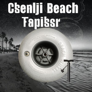 हॉट सेलिंग 10 इंच की pvc inflatable समुद्र तट गाड़ी के साथ 10 इंच की pvc inflatable समुद्र तट कार्ट - Product Image 3