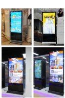 Pantalla Digital de Señalización Publicitaria LCD de 43 Pulgadas ZDHQ, Directo de Fábrica, Android WIFI, Montaje en Pared, Panel A+, 350cd/m