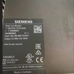Module de ligne de base SINAMICS S120 20KW 6SL3130-1TE22-0AA0 - Product Image 2