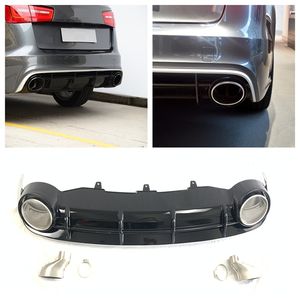 Vera fibra di carbonio <span class=keywords><strong>RS6</strong></span> <span class=keywords><strong>Auto</strong></span> diffusore posteriore <span class=keywords><strong>Auto</strong></span> per AUDI A6 C7 <span class=keywords><strong>RS6</strong></span> - Product Image 1