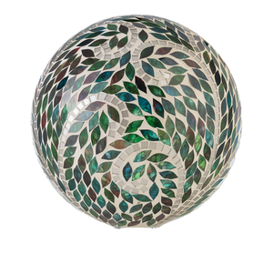 Ornements de boule disco en verre rond de luxe avec sangle Cosmos, décorations suspendues pour les occasions festives - Product Image 1