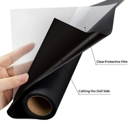Goede Kwaliteit Zwart Mat Glanzende Kleur Snijden Vinyl Licht Elastische Vinyl Sticker Voor Snijplotter