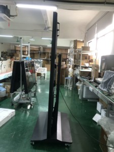 VETO LCD 실내 바닥 스탠딩 광고 디스플레이 풀스크린 4K UHD 안드로이드 스플라이스 실내 토템 디지털 사이니지 키오스크 - Product Image 4