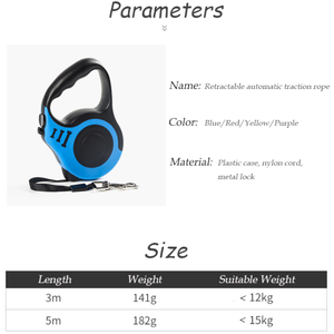 Guinzaglio per Cani e Gatti Retrattile Premium di Lusso con Logo Personalizzato, Corda in Nylon Regolabile e Resistente - Product Image 4