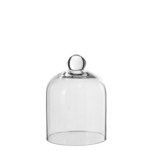 Çin fabrika toptan handhandtemizle <span class=keywords><strong>Dome</strong></span> toz geçirmez çiçek kek ekran kapağı cam kavanoz mum kapağı - Product Image 4