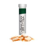 Tablet Efervecent Pelangsing Tubuh Slim-fizz Vitamin C Rasa Jeruk Food Grade 18 Tablet/Tube Penekan Nafsu Makan