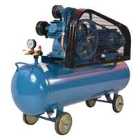 CHIC 0.36 /8 4Hp 3.0kw 8Bar Segments de Piston Courroie Compresseur d'air d'occasion lubrifié mécaniquement pour un usage domestique 10 Bar Pression de travail