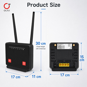 เราเตอร์ OLAX MC60 300mbps CPE สำหรับยุโรปและแอฟริกา รองรับ VPN โมเด็ม 4G เสาอากาศถอดได้ เราเตอร์ Lte พร้อมซิมการ์ด แบตเตอรี่ 5000mAh ขยายระยะสัญญาณ - Product Image 2