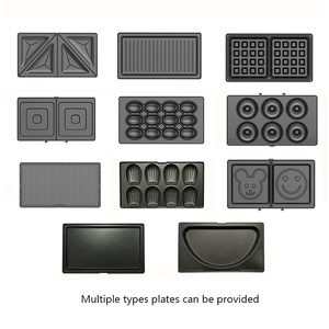 Machine à sandwich détachable professionnelle populaire à 2 tranches S.S Nouveau <span class=keywords><strong>gaufrier</strong></span> <span class=keywords><strong>multifonction</strong></span> 3 en 1 personnalisé - Product Image 4