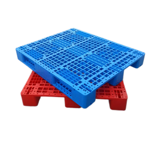 Palet de Plástico Barato 48x32 1200x800, Nuevo Palet de Plástico Resistente de HDPE de China con Entrada de 4 Vías para Estanterías - Product Image 3