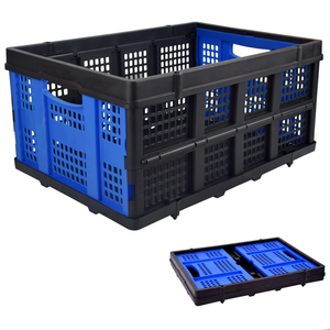 <b>Folding</b> Pallet <b>Box</b> Container Caisses Plastique/plastic Container <b>Box</b> for Fruit <b>Storage</b> - Product Image 1