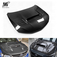 Pour GRB GVB WRX STI, capot de style OEM, fibre de carbone