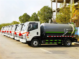 Camión de Succión de Aguas Residuales Eléctrico, Vehículo de Limpieza y Succión de 15000L 4x2 Diésel para Succión de Fecales y Tanques Sépticos - Product Image 4