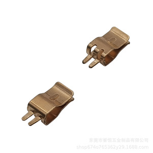 Piezas Metálicas Estampadas Yuheng, Insertos de Latón, Contactos de Enchufe para Componentes Electrónicos, Cobre Puro, Herrajes de Alta Precisión - Product Image 4