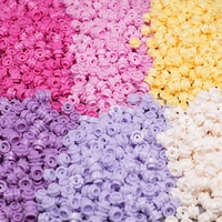 Blocs de construction en plastique faits à la main, remplis de petites particules, 40 pièces, modèles de plantes et d'arbres en forme de fleur à cinq pétales, 100 jouets de construction