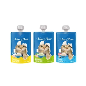 Vente en gros d'usine 85g Nourriture humide pour chats - Saveur naturelle de <span class=keywords><strong>poulet</strong></span> et de saumon riche en protéines, sans danger pour les animaux, qualité export - Product Image 6