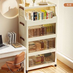 Storage <b>Cabinet</b> for Homelarge Storage <b>Cabinet</b> Bedroom Bedside Table Kitchen <b>Bathroom</b> Multi-layer Foldable Storage Rack - Product Image 4
