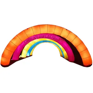 Orient Inflatables 10m length LED lighting Inflatable race arch door