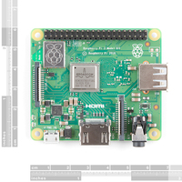 Yeni Orijinal Resmi RASPBERRY Pi 3B Dört Çekirdekli CPU 1.4G 64bit WIFI ve Bluetooth 4.1 Raspberry Pi 3 Model B+ STOKTA